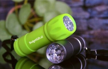 Zaklamp bedrukken, goedkoop en snel met uw logo of tekst!