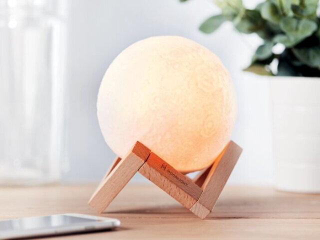 maanvormige bluetooth speaker