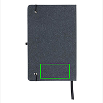 Recycled lederen hardcover notitieboek A5