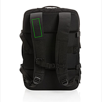 Swiss Peak AWARE™ RPET 15.6' uitbreidbare weekendrugzak