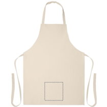 SOUS Schort van gerecycled katoen