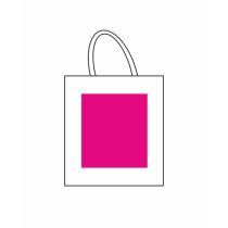 Katoenen draagtas met lange hengsels (38x42cm)