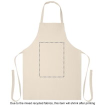 SOUS Schort van gerecycled katoen