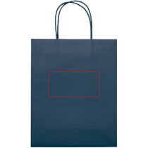 Papieren tas middel Eco look