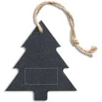 Kerstboom hanger van leisteen