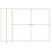 Papieren vlaggetje 14,8 x 22 cm, 150 g/m&sup2;