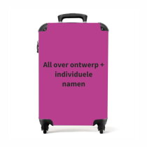 Handbagage koffer full color 55x35x20 cm