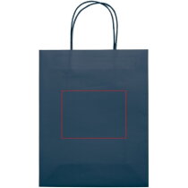 Papieren tas middel Eco look