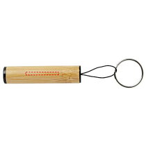 Cane bamboe sleutelhanger met lampje