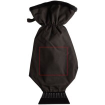 Ijskrabber met handschoen en elastiek