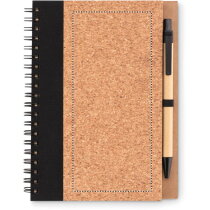 SONORA PLUSCORK Kurk notitieboek 70 vel met pen