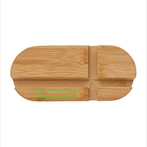 Bamboe tablet en telefoon stand