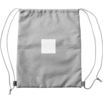 rPET polyester (600D) trekkoord rugzak Ansel