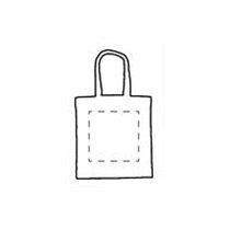 Colour Square Bag (160 g/m&sup2;) katoenen tas