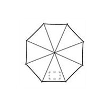 Colorado RPET paraplu &oslash; 102 cm