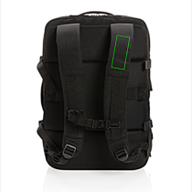 Swiss Peak AWARE™ RPET 15.6' uitbreidbare weekendrugzak