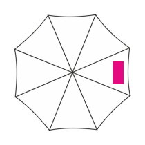 Falcone&reg; golfparaplu &oslash;120 cm