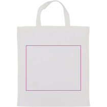 Schoudertas OEKO-TEX&reg; gekleurd kort 140g/m&sup2;