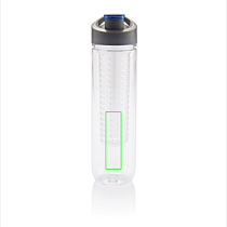 Waterfles 80 cl. met infuser