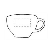 Sienna kop en schotel