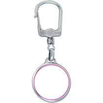 Metalen sleutelhanger rond