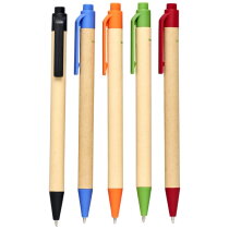 Berkan balpen van gerecycled karton en maïs