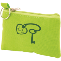 Sleuteltasje met rits polyester 600D