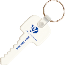 Kunststof sleutelhanger Sleutel