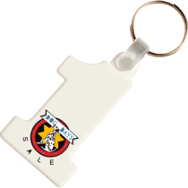 Kunststof sleutelhanger Nr. 1