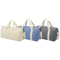 Pheebs 210 g/m² duffel bag van gerecycled katoen en polyester