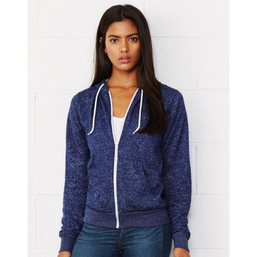 Unisex Poly-Cotton Full Zip Hoodie