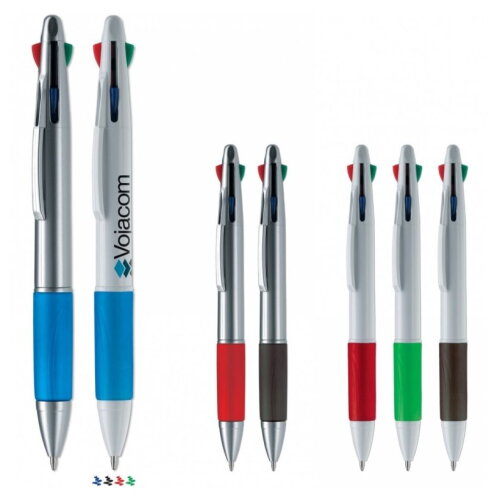 Balpen 4 kleuren