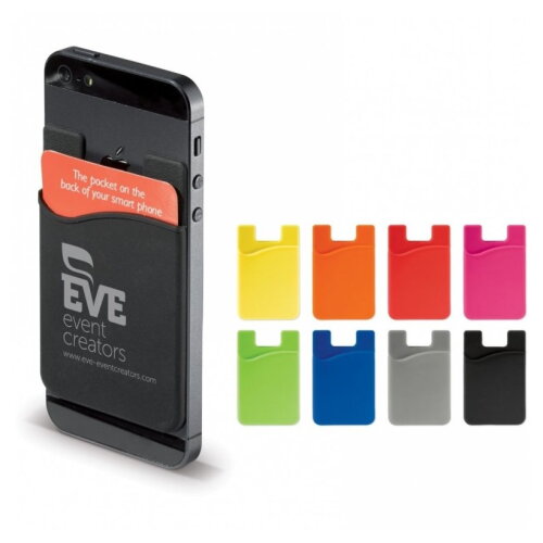 Telefoon siliconen kaarthouder