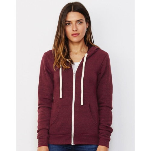Unisex Triblend Full Zip Hoodie