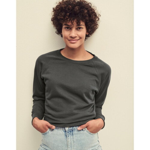 Lightweight Raglan Sweat Lady-Fit