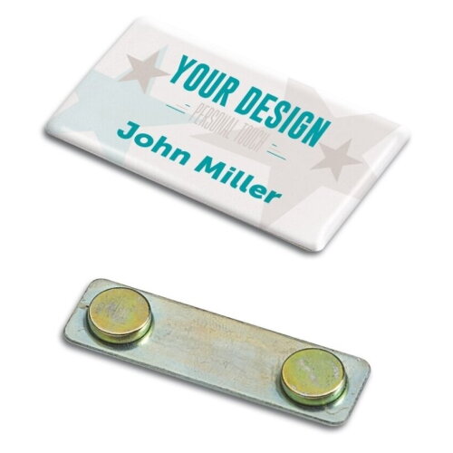 Naambord magneet 50x30mm