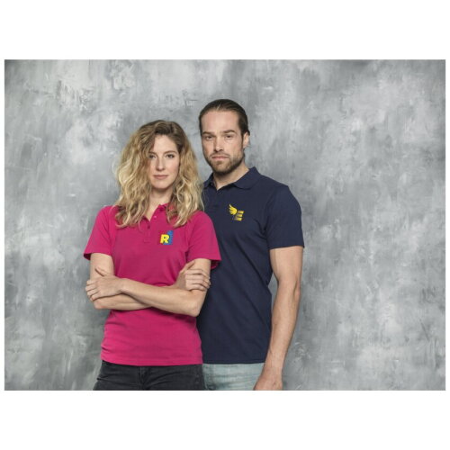 Helios herenpolo met korte mouwen