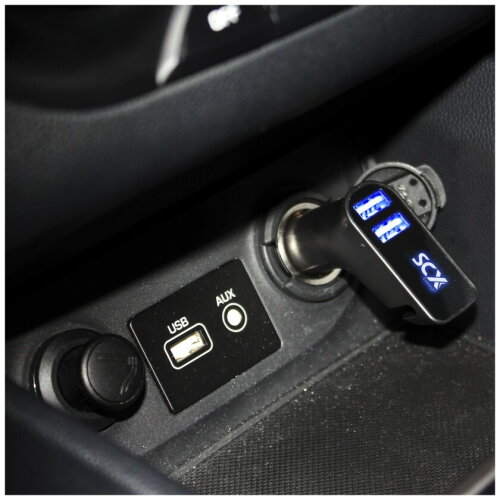 SCX.design V11 GPS-autotracker met oplichtend logo