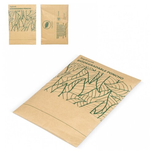 Biologisch afbreekbare poncho