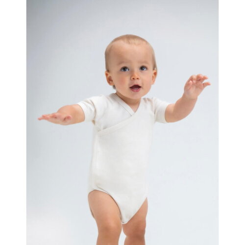 Organic Baby Kimono Bodysuit