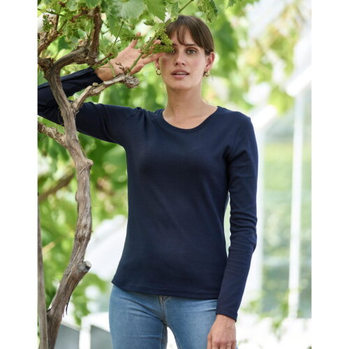 Ladies LS Interlock T-Shirt