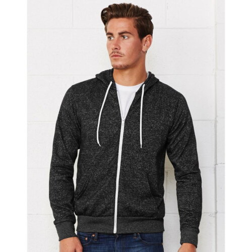 Unisex Poly-Cotton Full Zip Hoodie