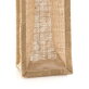 Gelamineerde jute wijnzak