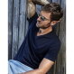 Mens Fashion V-Neck Sof-Tee
