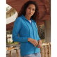 Lightweight Hooded Sweat Jacket Lady-Fit