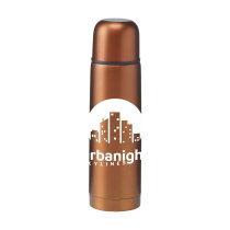 Frosted bottle thermofles