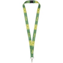 Lanyard met 2 zijden sublimatie voorzien van haak en veiligheidssluiting