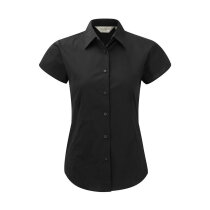 Fitted Short Sleeve Blouse