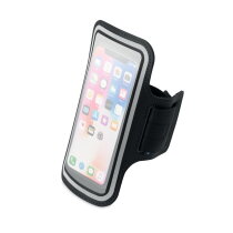 Smartphone sportarmband zwart