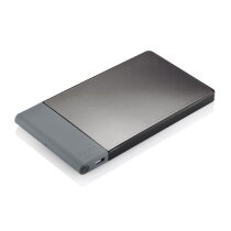 4.600 mAH ultra dunne powerbank, zwart